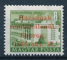 ** 1956 Sopron 8f, MF Vizsgálójellel (70.000) - Autres & Non Classés