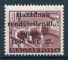 ** 1956 Sopron Épületek 80f (125.000) Garancia Nélkül / No Guarantee - Autres & Non Classés