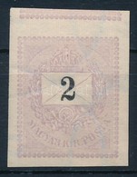 ** 1889 2kr Vágott - Other & Unclassified