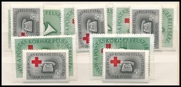 ** 1957 Postakórház 5 Db Bélyeg (10.000) - Other & Unclassified