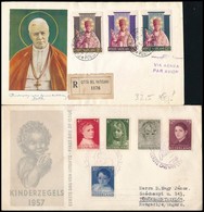 1954 Vatikán FDC + 1957 Hollandia FDC + 1971 Etiópia FDC - Altri & Non Classificati