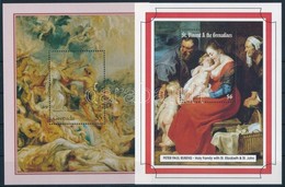 ** 1993-1996  Rubens 2 Klf Festmény Blokk - Autres & Non Classés