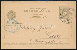 1902 5+5f Díjjegyes Válaszos Levelez?lap Magyar-horvát Nyelv?, A Válasz Használatlan - Autres & Non Classés