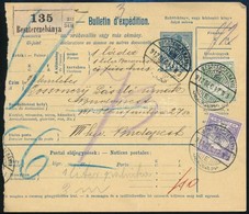 1912 Csomagszállító  Beszterczebánya - Budapest - Autres & Non Classés