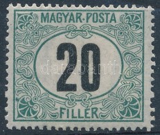 * 1920 Magyar Posta Portó, A MAGYAR Után Pont - Other & Unclassified