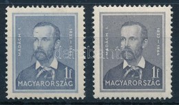 * 1932 Arcképek 1f Színváltozat + Támpéldány - Altri & Non Classificati