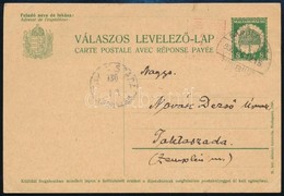 1930 8f Díjjegyes Levelez?lap 2f Frankotip Díjkiegészítéssel Si 26 - Altri & Non Classificati