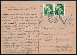 1945 (2. Díjszabás) Távolsági Levelez?lap Hadvezérek 2 X 1P Bérmentesítéssel - Autres & Non Classés