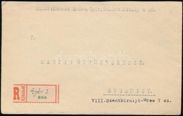 1945 (3. Díjszabás) Ajánlott Távolsági Levél Kisegít? 10 X 3P/50f Bérmentesítéssel - Altri & Non Classificati