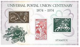 STAMPEX - UPU Centenary - Reproductions - Souvenirs & Special Cards