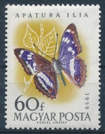 ** 1959 Lepke (I.) 60f A Lepkeszárnyon Kett?s Fehér Csík (6.000) - Altri & Non Classificati