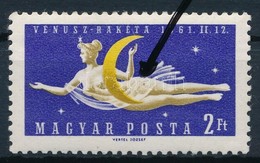 ** 1961 Vénusz Rakéta 2Ft, Festékfolt A Fátylon - Altri & Non Classificati