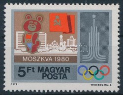 ** 1979 Olimpiai Városok 5Ft Az épület Sarka Letört - Altri & Non Classificati