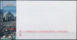 ** 2011 HUNFILA Balatonfüred Fogazott és Vágott Emlékív Pár ,,az Elnökség Ajándéka' Hátoldali Felirattal - Altri & Non Classificati