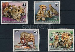 ** 1984 WWF: Gepárd Sor Mi 957-960 A - Altri & Non Classificati