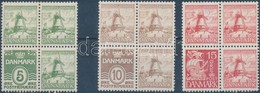 ** * 1937 Dybbol Malom Bélyegfüzetlap Sor Mi H-Bl. 10-12 (234-236) - Autres & Non Classés