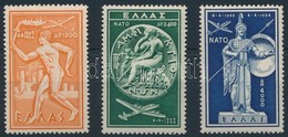 ** 1954 5 éves A NATO Sor Mi 615-617 - Autres & Non Classés