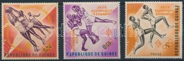 ** 1963 El?olimpiai Sportjátékok Sor Narancssárga Felülnyomással Mi 211-213 B - Altri & Non Classificati