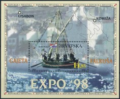 ** 1998 Világkiállítás EXPO, Lisszabon Blokk Mi 14 - Altri & Non Classificati