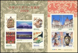 ** 2009 140 éves Diplomáciai Kapcsolat Magyar-Japán Jubileumi év Kisív Mi 5063-5072 - Altri & Non Classificati