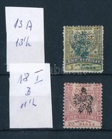 (*) * 1885 Mi 13 A, 18 IB (Mi EUR 350,-) - Autres & Non Classés