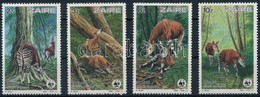 ** 1984 WWF: Okapi Sor Mi 875-878 - Other & Unclassified