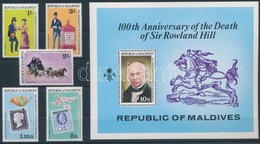 ** 1979 Rowland Hill Sor Mi 816-820 A + Blokk Mi 56 - Altri & Non Classificati