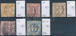 O 1862 Mi 28, 29, 31, 32, 33 I A (Mi EUR 120,-) - Altri & Non Classificati