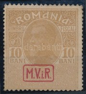 ** Románia 1917 Kényszerfelárbélyeg Mi 7 X (betapadásnyomok) - Other & Unclassified