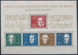 ** 1959 A Bonni Beethoven-csarnok Blokk Mi 2 - Altri & Non Classificati