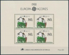 ** 1988 Közlekedés és Kommunikációs Eszközök Blokk Mi 9 - Altri & Non Classificati