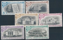 ** 1959 500 éves Bukarest Mi 1795-1800 - Altri & Non Classificati