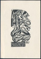 Jelzés Nélkül: Ex Libris Galambos Ferenc. Fametszet, Papír, 9,5x6 Cm - Other & Unclassified