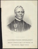 1867 Schwerdfeger Engelbert Zalavári és Gottwiczi Apát, Cs, Kir Tanácsos K?nyomatos Portréja. Joseph Bauer / Lithographi - Stampe & Incisioni