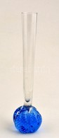 Dekoratív Fújt Váza, Hibátlan, Jelzés Nélkül, M:22,5 Cm - Verre & Cristal