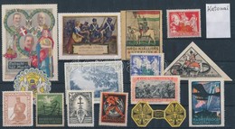 Katonai Motívum Levélzáró Tétel Berakólapon / Military Poster Stamps - Non Classificati