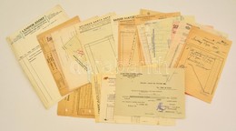 Cca 1928-1947 30 Db Régi Okmány, Fejléces Számlák, Szállítójegyek, Stb. - Non Classificati