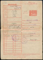 1943 Illyefalva (Háromszék), 2 Db Marhalevél - Non Classificati