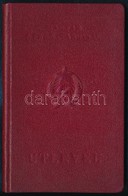 1957 Fényképes Magyar útlevél Jugoszláv állampolgárok Részére, Rákosi-címeres Lapokkal - Non Classificati