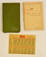 1919-1956 2 Db Zsebnaptár és 1 Db Fém Kártyanaptár - Pubblicitari