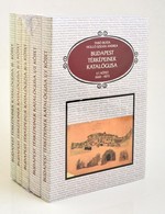 Fabó Beáta - Holló Szilvia Andrea: Budapest Térképeinek Katalógusa. 1-3. [1-5.] Köt. Bp., 2003, BFL. Papírkötésben, Bont - Autres & Non Classés