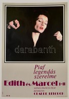 1986 Bánó Endre (1921-1992): Edith és Marcel I-II., Francia Film Plakát, Ofszet, 81x56,5 Cm - Altri & Non Classificati