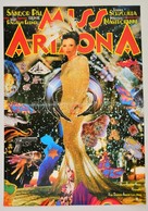 1988 Vasvári Sándor László (1952-): Miss Arizona, Magyar Film Plakát, Rendezte: Sándor Pál, Hajtásnyommal, 81x56,5 Cm - Altri & Non Classificati