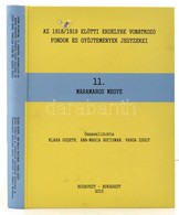 Máramaros Megye. Az 1918/1919 El?tti Erdélyre Vonatkozó Fondok és Gy?jtemények Jegyzékei. 11. Összeállította: Klara Guse - Non Classificati