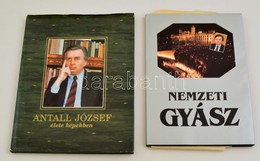 2 Db Antall Józsefr?l Szóló Könyv: Nemzeti Gyász. Emlékkönyv Dr. Antall József Miniszterelnök Halála Emlékére. Szerk.: H - Non Classificati