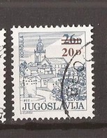 1985  2142 C   PERF- 13 1-4--12 1-2- DEF-FREIMARKE  OVERPRINT KROATIEN KORCULA  JUGOSLAVIJA JUGOSLAWIEN  USED - Used Stamps