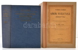 Vegyes Görög Nyelvvel Foglalkozó Könyvtétel, 2 Db: 
Mohay András: Újgörög-magyar Kéziszótár. Bp.,1988, Akadémiai Kiadó.  - Non Classificati