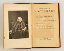 Johnson's Dictionary Of The English Language. Halifax, é. N., Milner And Sowerby. Simó Géza (1870-1946) író, Kommunista  - Non Classificati