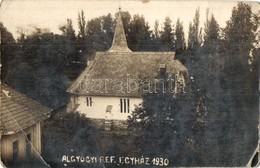 T2/T3 1930 Algyógy, Geoagiu; Református Egyház / Calvinist Church. R. Zweier Photo (EK) - Non Classés
