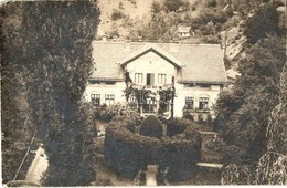 * T2/T3 1930 Aninósza, Aninoasa; Jánossy József Bányaigazgató Villája(?) / Probably The Villa Of József Jánossy Mine Dir - Non Classés
